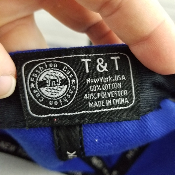 T&T | New York flat brim snapback cap hat - Picture 8 of 8